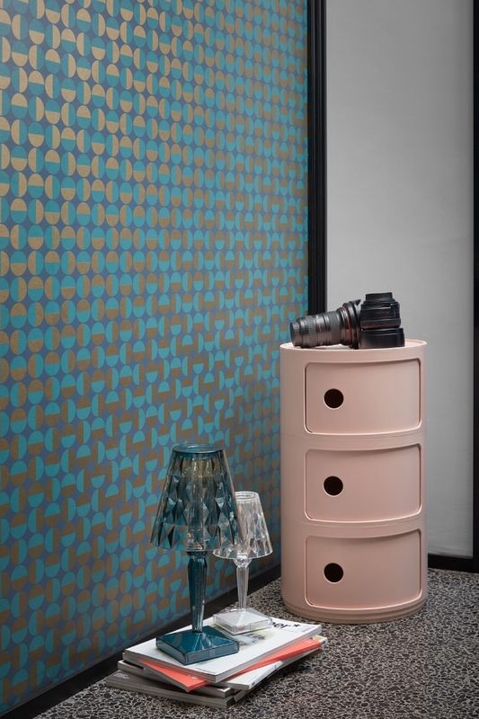 Kartell Componibili Bio Pink 3 skuffer Nattbord Bord