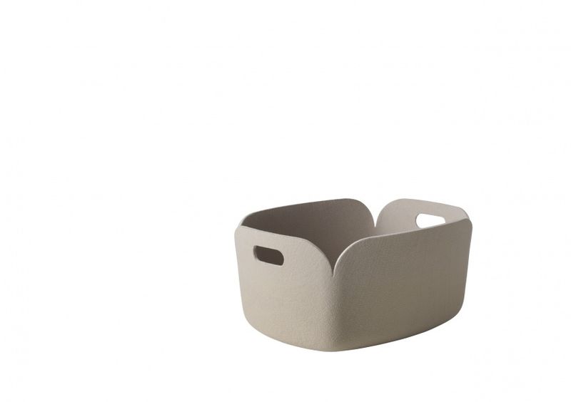 Muuto Restore Basket 48 x 35 Sand, Oppbevaring