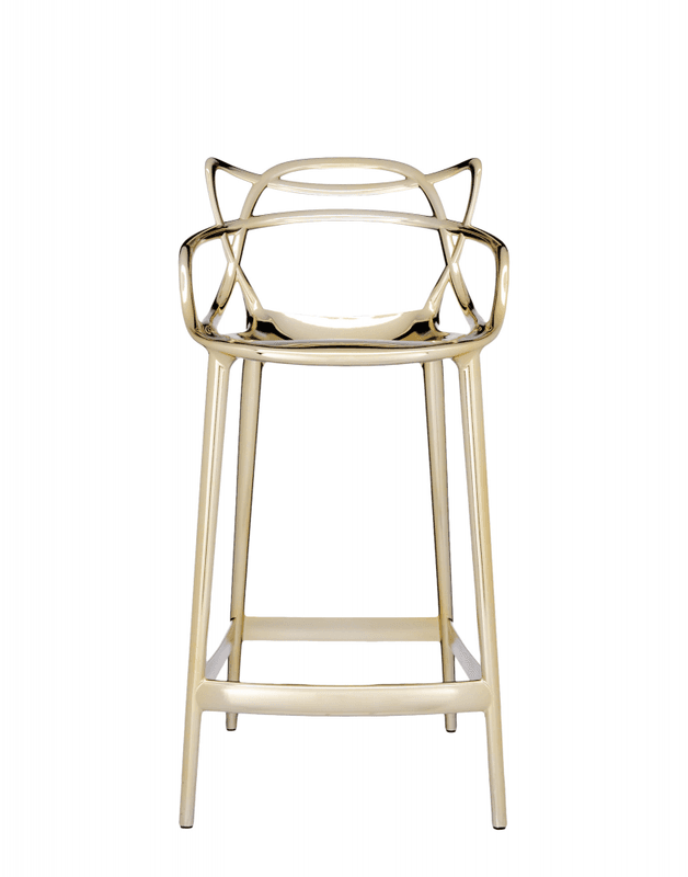 Kartell Masters barkrakk 65cm, Gold