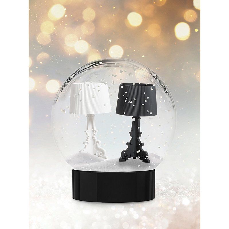 Kartell Bourgie Lampe, White matt Bordlampe