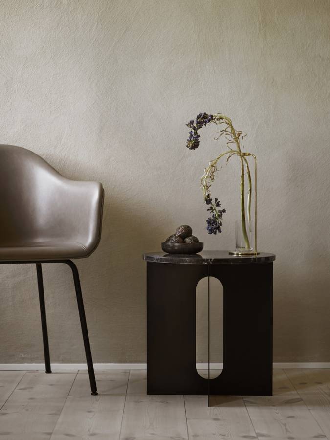 Menu Androgyne side table, Black, Svart sidebord