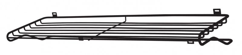 Maze OK Shoeshelf Large Black, Svart skohylle