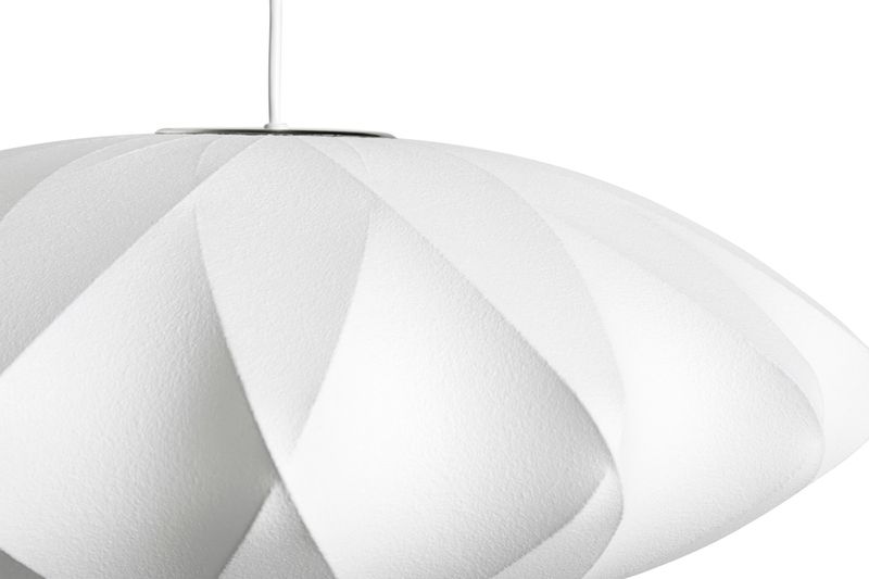 Hay Nelson Saucer Crisscross Bubble Small Ø 44 - Herman Miller - Off white pendel