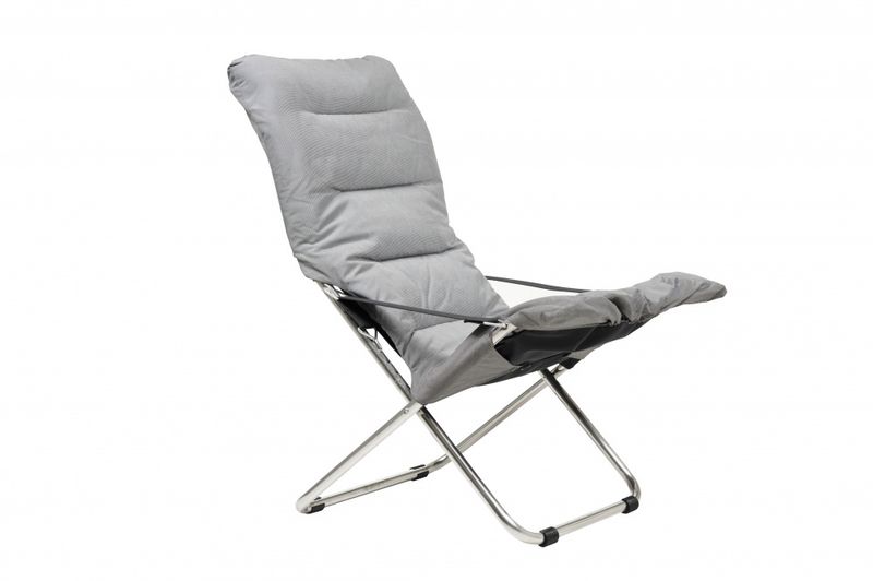 4 stk - Fiam Fiesta Soft solstol Grey Grå