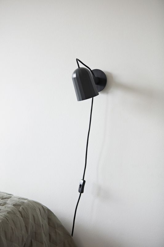 Hay Dark Grey Noc Wall Lamp, vegglampe