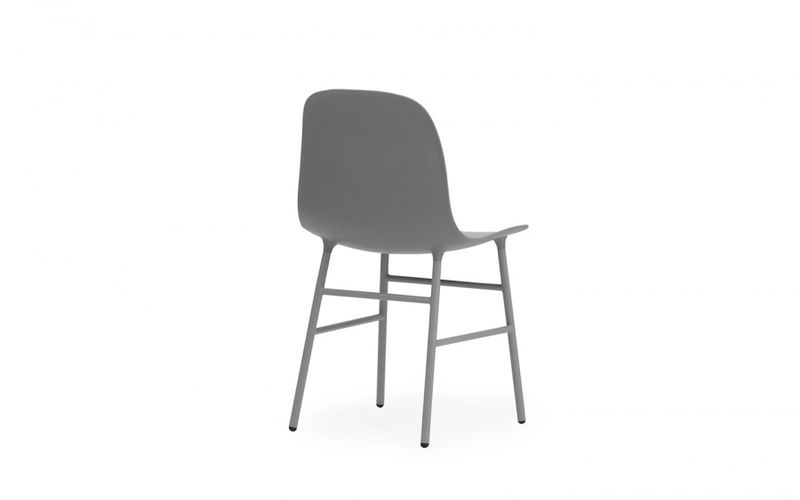 Normann Copenhagen Form Chair Steel Grey Grey Grå Stål Stol