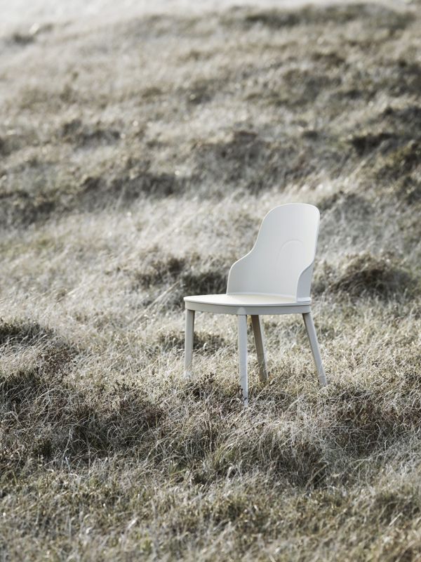 Normann Copenhagen Allez Chair PP, White, Hvit stol