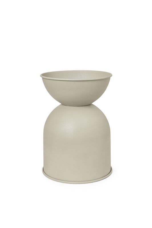 Ferm Living Hourglass Pot, large H 73 cm Ø 50 cm Cashmere