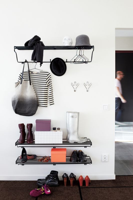 Maze Classic Hat Rack Large, svart hattehylle