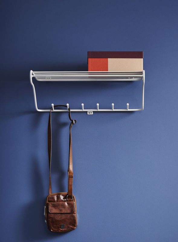 Maze Classic Hat Rack Large White, hvit hattehylle