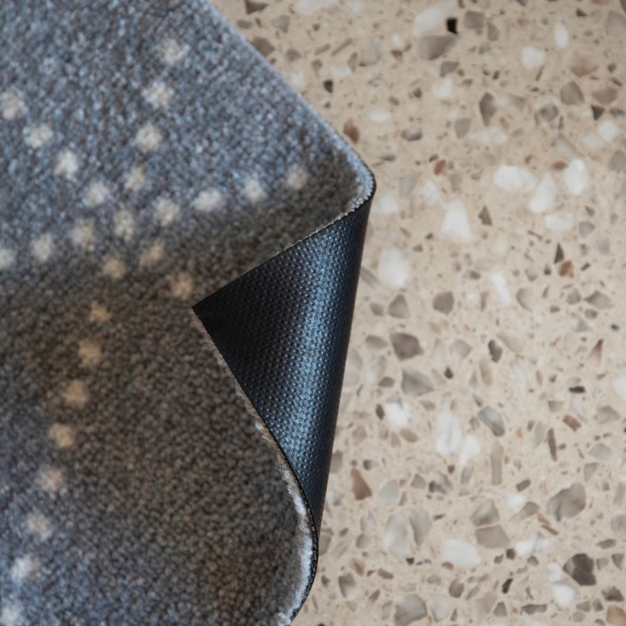 HEYMAT 85 x 115 Hagl Silver Door Mat Dørmatte teppe