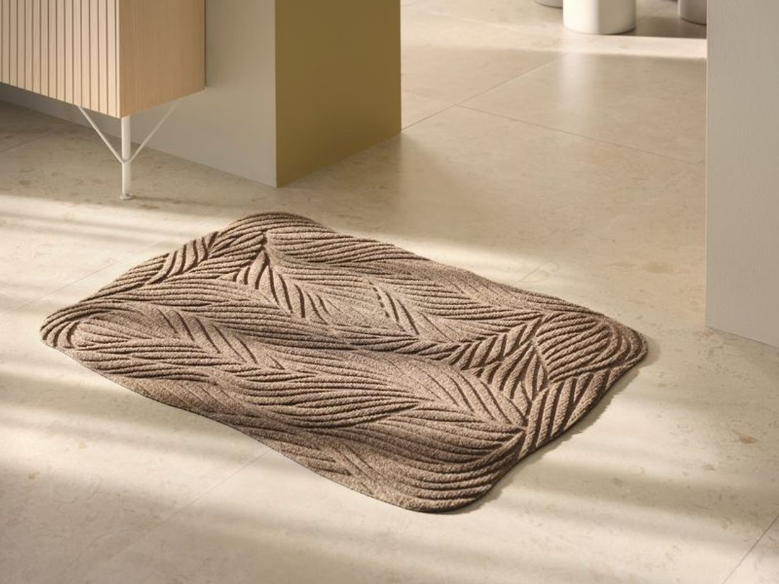 HEYMAT 60 x 85 Twine Beige Door Mat Dørmatte teppe