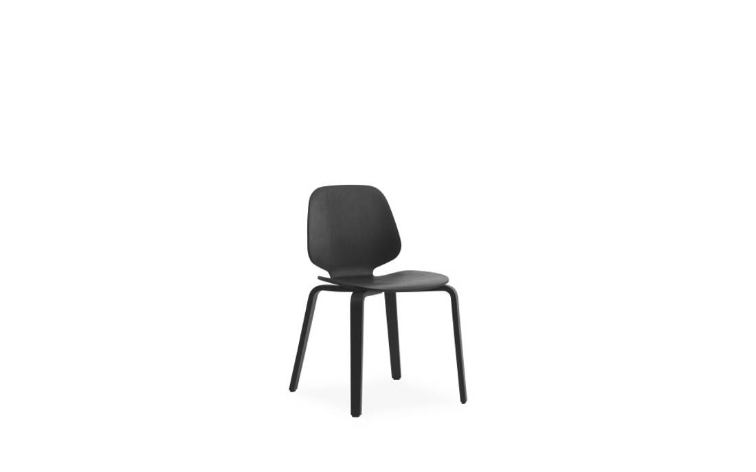 Normann Copenhagen My Chair Black Ash Spisestol stol Svart Ask