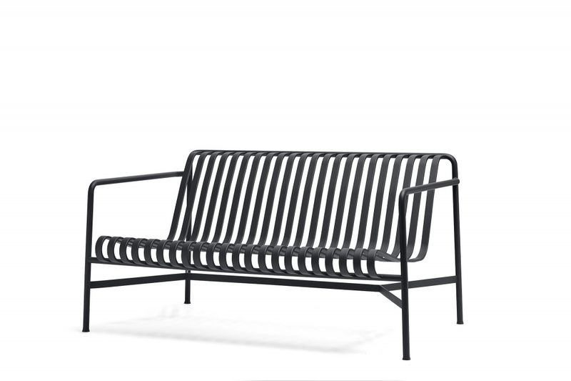 HAY Palissade Lounge sofa, Anthracite Hagebenk