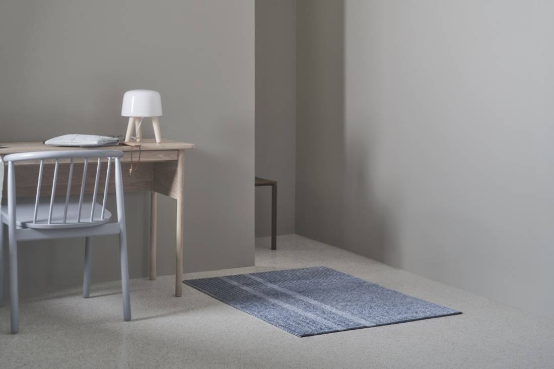 HEYMAT 60 x 85 Løype Cloudy Grey Door Mat Dørmatte teppe