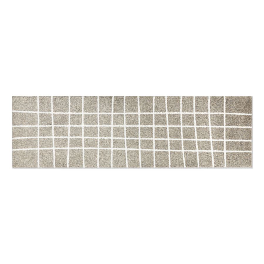 HEYMAT 45 x 100 Hand Travertine Door Mat Terrasse teppe