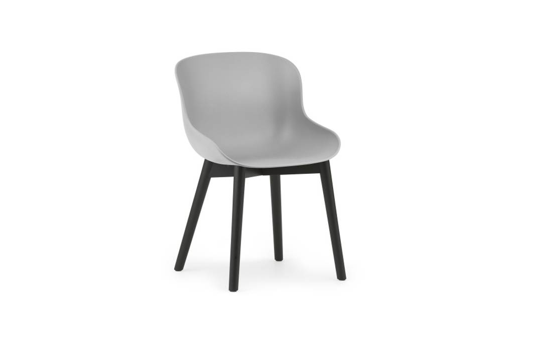 Normann Copenhagen Hyg Chair Black Oak Grey, spisestol stol