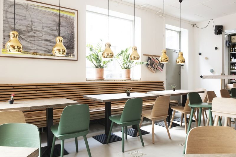 Muuto Nerd Chair Oak Eik Spisestol Stol