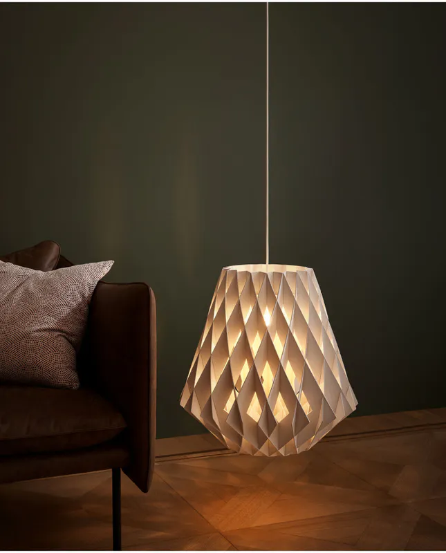 Pilke Signature 50 pendant Lamp White, Hvit Taklampe Pendel