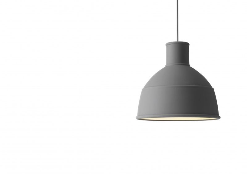 Muuto UNFOLD Pendant Lamp Dark Grey, Mørk Grå Taklampe Pendel