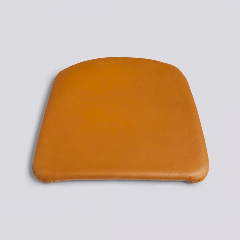 HAY Leather Cognac Seat Cushion til J42 spisestol