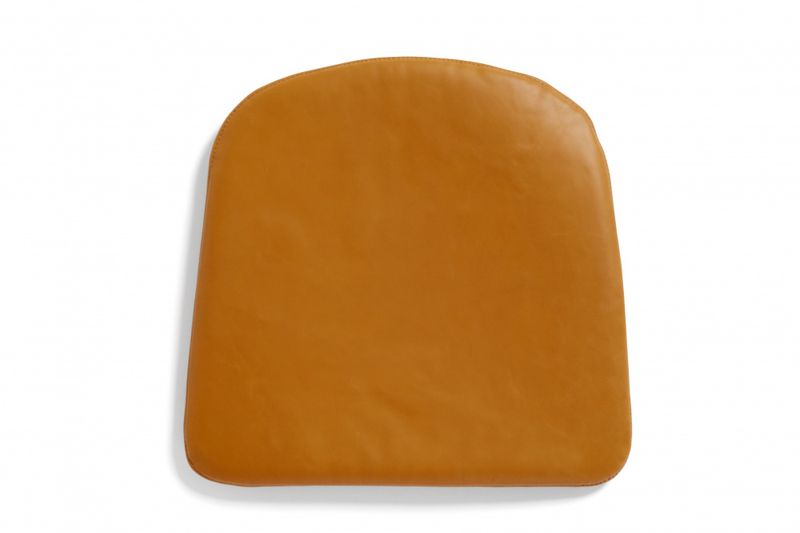 HAY Leather Cognac Seat Cushion til J42 spisestol