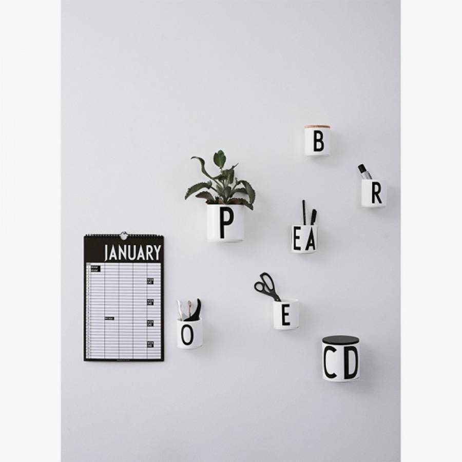 Design Letters Jar Up Potteholder Hvit