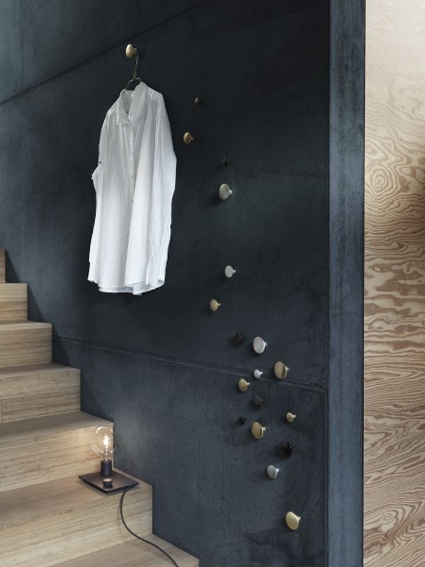 Muuto The Dots Metal Black Large Ø5cm
