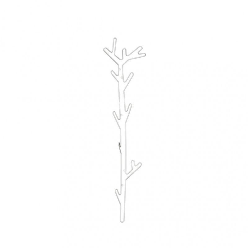 Maze Nature Branch White Hanger, Hvit Knagg Knaggrekke