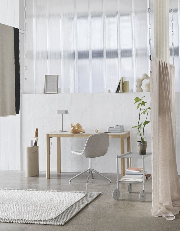 Muuto Pebble Rug 200 x 300 Light Grey teppe Lys Grå