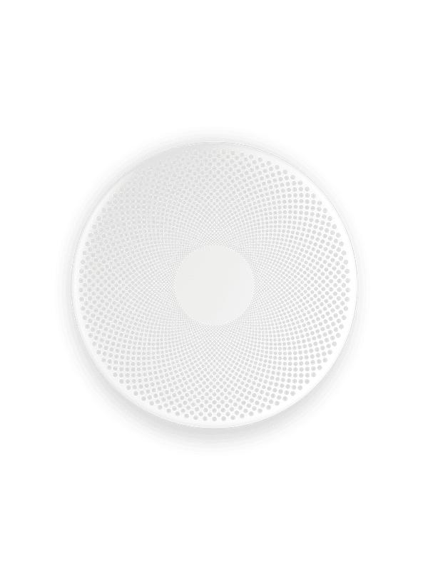 Northern Glint Wall Lamp Ø 36 White, Hvit vegglampe