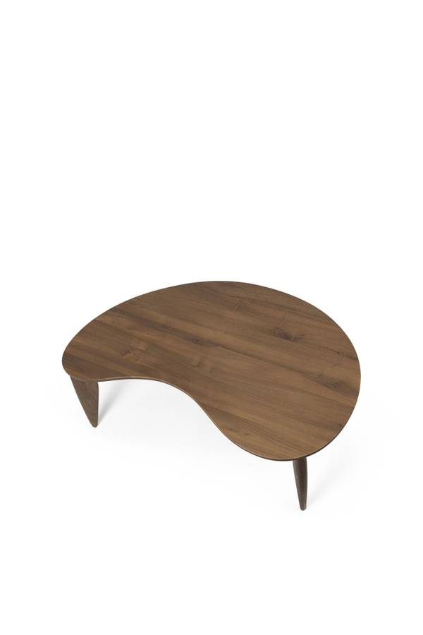 Ferm Living Feve Coffe Table, Salongbord, Stuebord i Valnøtt