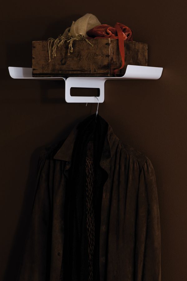 Maze Kite Hat Rack Hanger White, hvit hattehylle