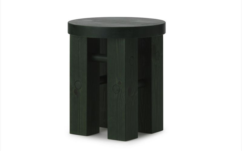 Normann Copenhagen Fyr stool, Dark Green