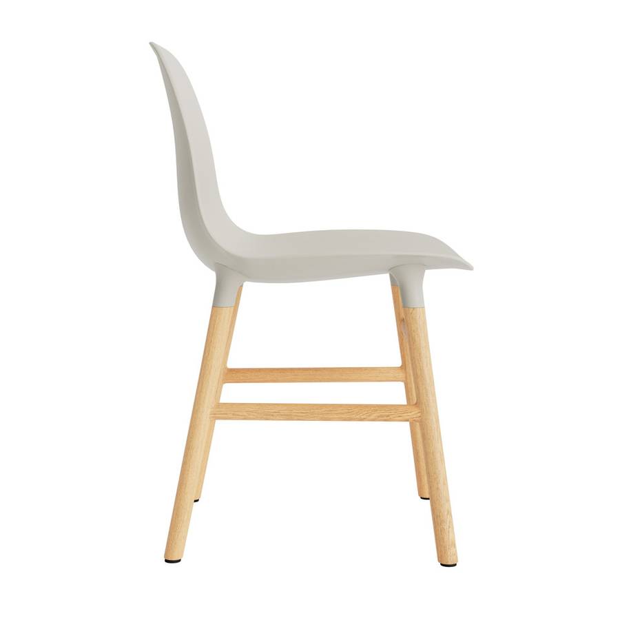 Normann Copenhagen Form Chair oak Light Grey, Gr Eik spisestol 