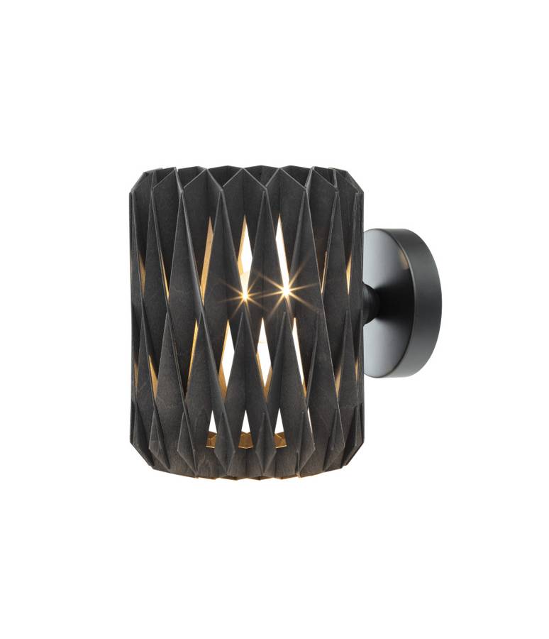 Pilke Signature 18 Wall Lamp Black, Svart Vegglampe Nattbordlamp