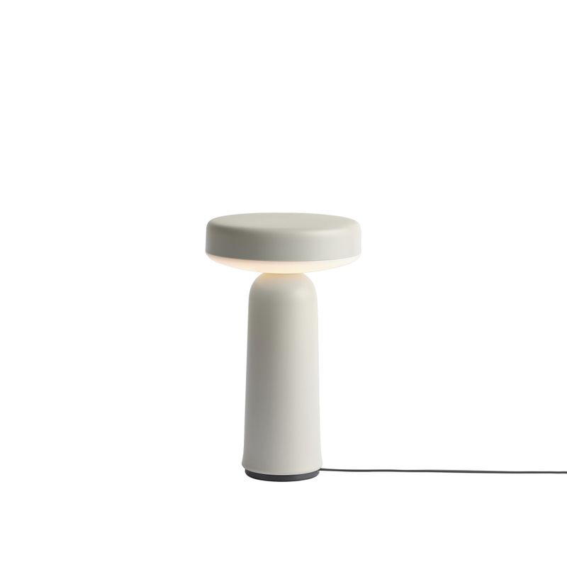  Muuto Ease Portable Lamp Grey, Grå lampe utendørs