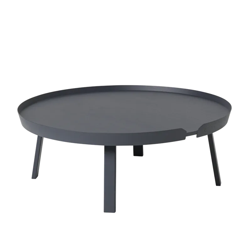 Muuto AROUND Extra Large Coffee Table Anthracite Stuebord