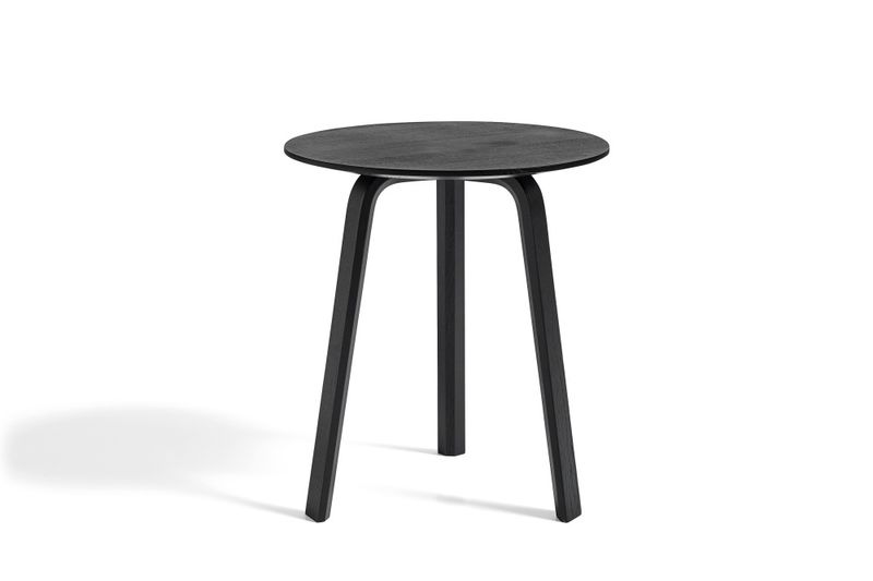 Hay Bella Ø 45 H49 Black Oak  Coffe Table, Stuebord