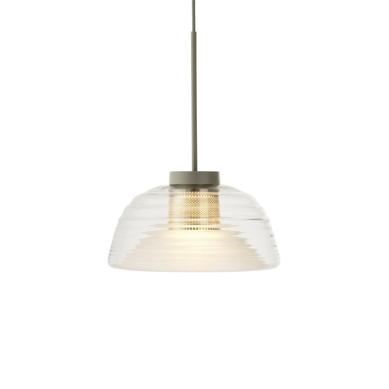 Muuto Two-Layer Pendant Lamp Ø 37 cm Olive Taklampe Pendel