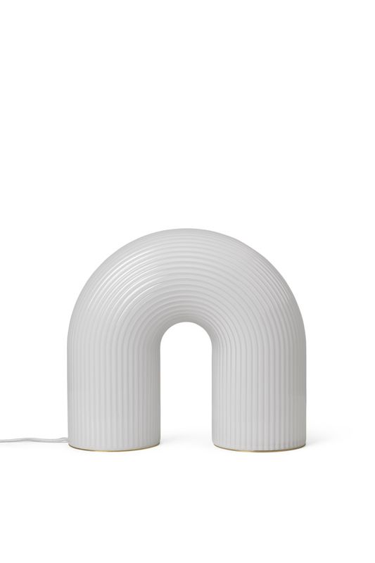 Ferm Living Vuelta Floor Lamp - White Hvit gulvlampe