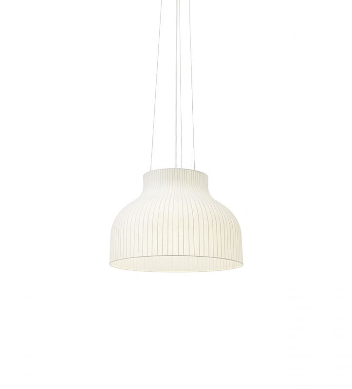 Muuto Strand Pendant Lamp Open Ø 60 cm White, Hvit Taklampe