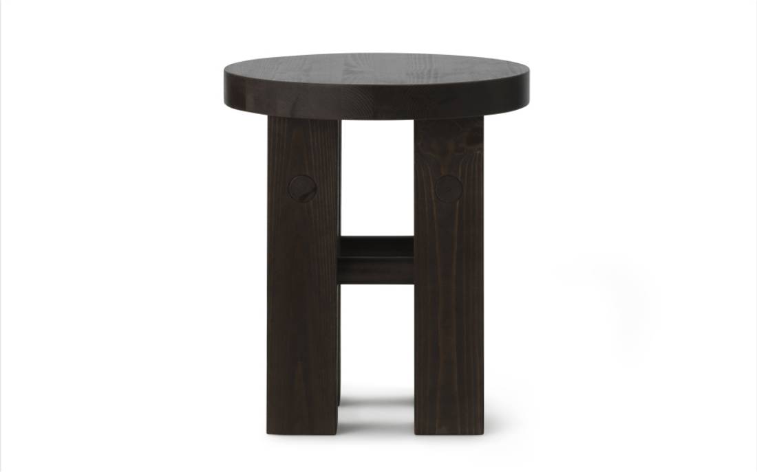 Normann Copenhagen Fyr stool, Dark Brown