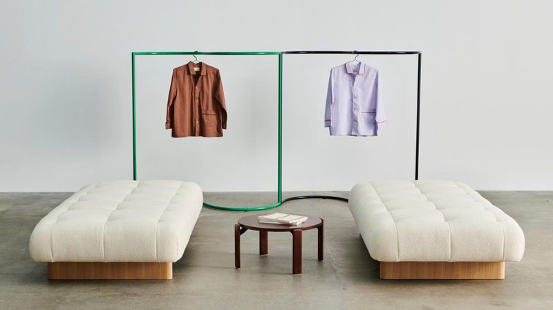 HAY Colour Rack S-shape Jungle Green, Grønn stumtjener romdeler