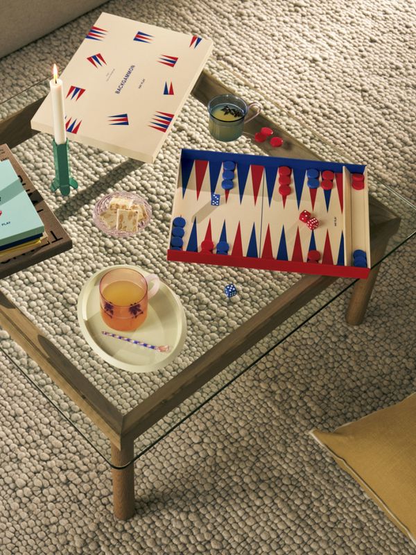 HAY PLAY-BACKGAMMON-OFF-WHITE