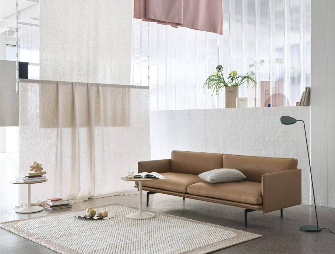 Muuto Pebble Rug 170 x 240 Pale Rose teppe Lys rosa
