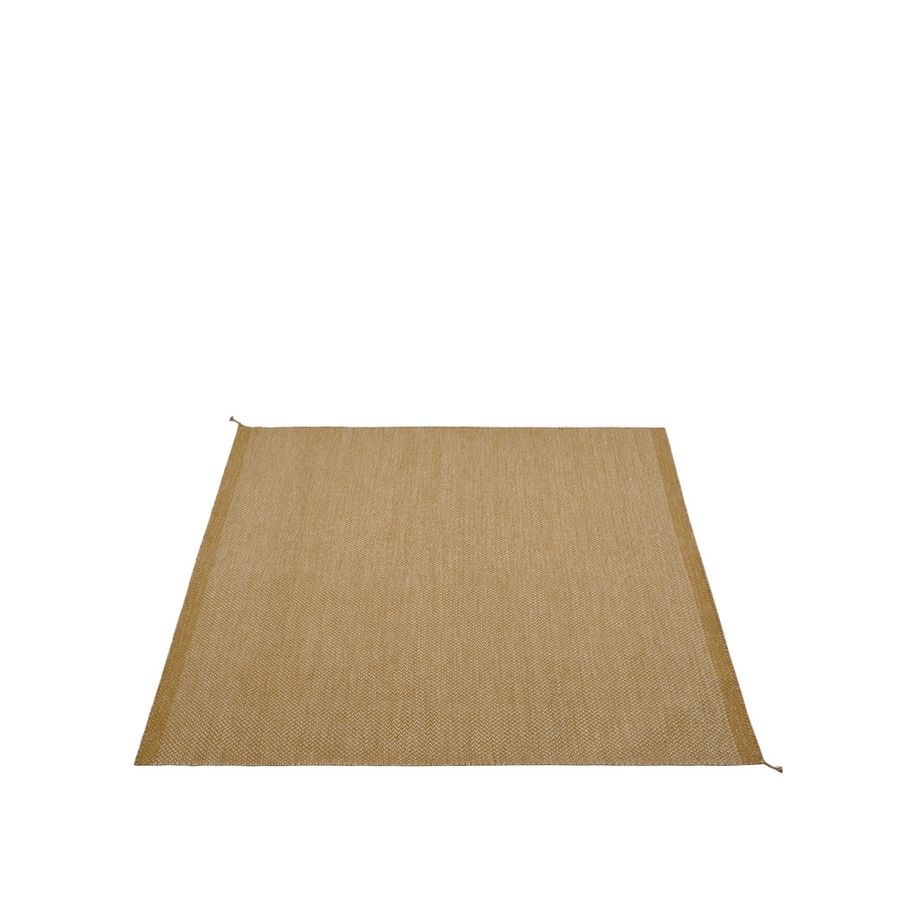 Muuto Ply Rug 240 x 240 Burnt Orange Teppe Brent Oransje