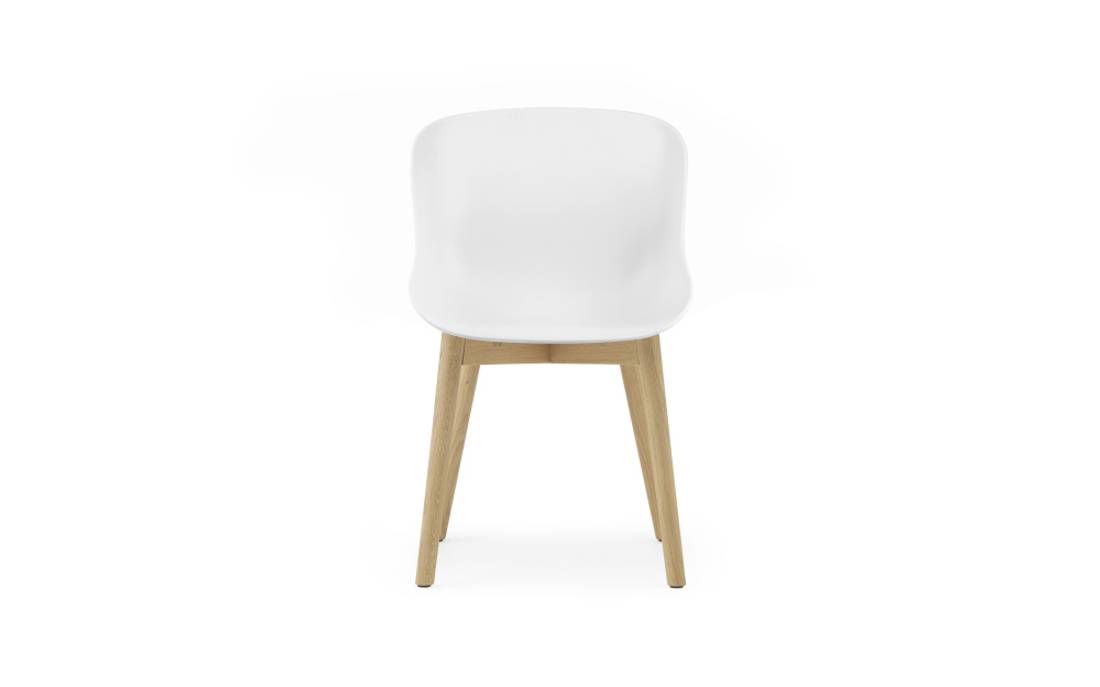 Normann Copenhagen Hyg Chair Oak White, Hvit spisestol stol