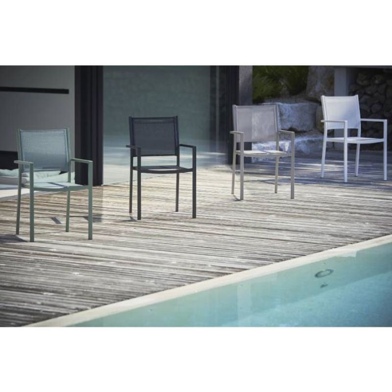 Fiam Aria Dining chair Utestol Sage Green Salvie Grønn Spisestol