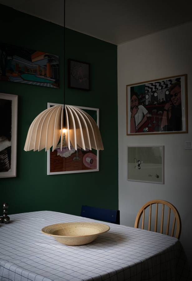 Pilke Verna 50 pendant Lamp Birch, Bjørk Taklampe Pendel